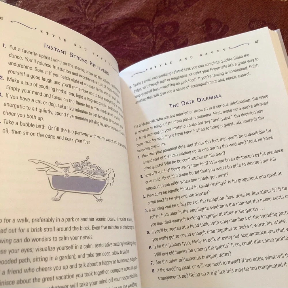 Handbook bridesmaid by